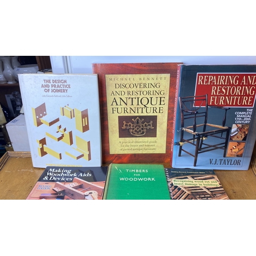 208 - Collection of 6 books on furniture restoration.