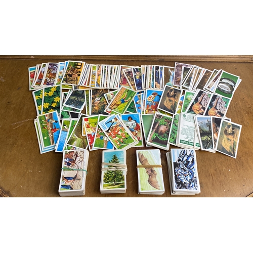 244 - large collection of vintage cigarette cards.