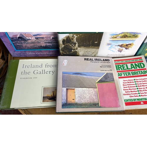 247 - Collection of Irish-themed books, including 