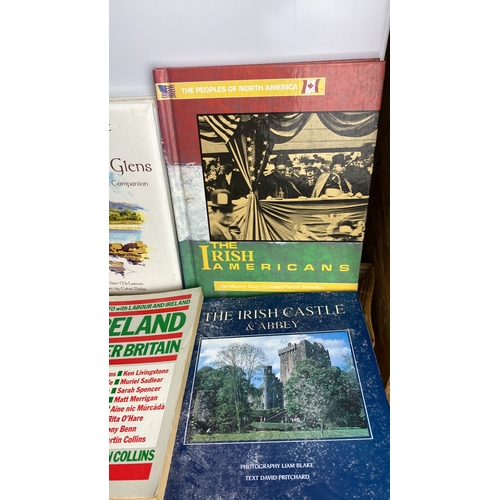 247 - Collection of Irish-themed books, including 