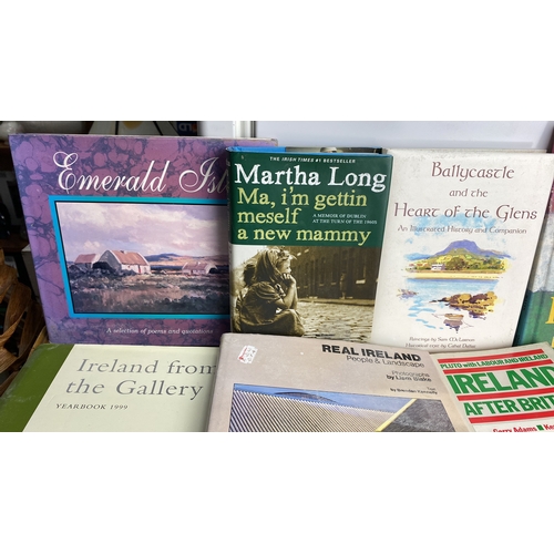 247 - Collection of Irish-themed books, including 