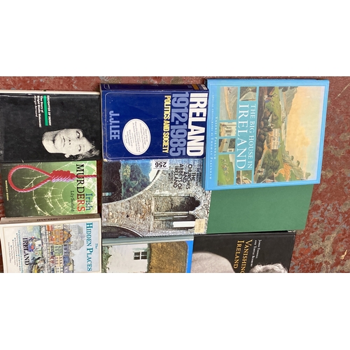 256 - Collection of books on Ireland, covering history, culture, geography, and notable places. Includes t... 