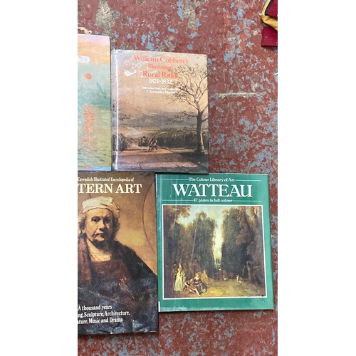 257 - Set of art books includes: 