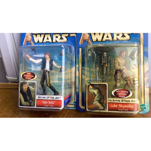 279 - Star Wars action figure lot, featuring Han Solo 