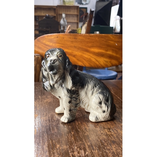 315 - Beswick Spaniel figurine, hand-painted with detailed fur and expressive eyes, capturing a lifelike p... 