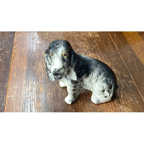 315 - Beswick Spaniel figurine, hand-painted with detailed fur and expressive eyes, capturing a lifelike p... 