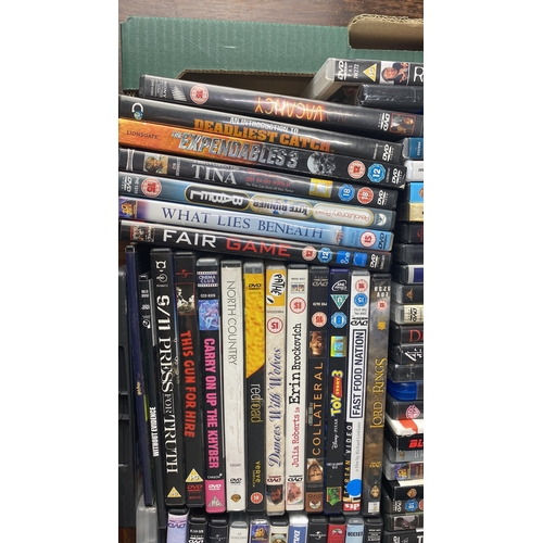 370 - Large collection of DVDs, including film collections and various genres such as thriller, drama, and... 