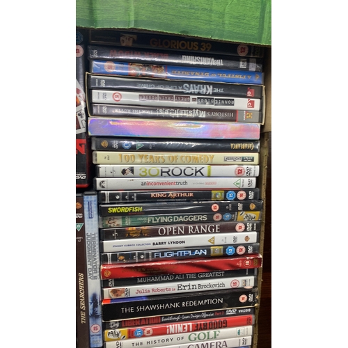 373 - Large collection of DVDs, including film collections and various genres such as thriller, drama, and... 