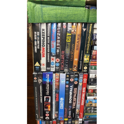 377 - Large collection of DVDs, including film collections and various genres such as thriller, drama, and... 