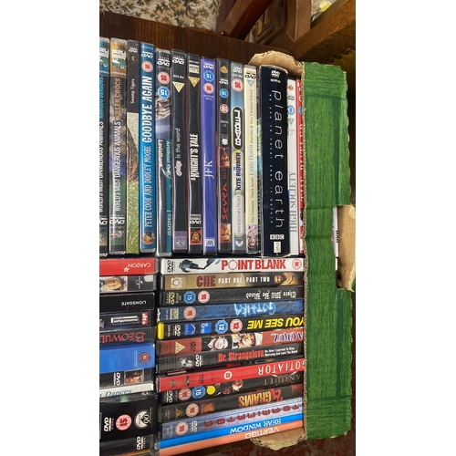 377 - Large collection of DVDs, including film collections and various genres such as thriller, drama, and... 