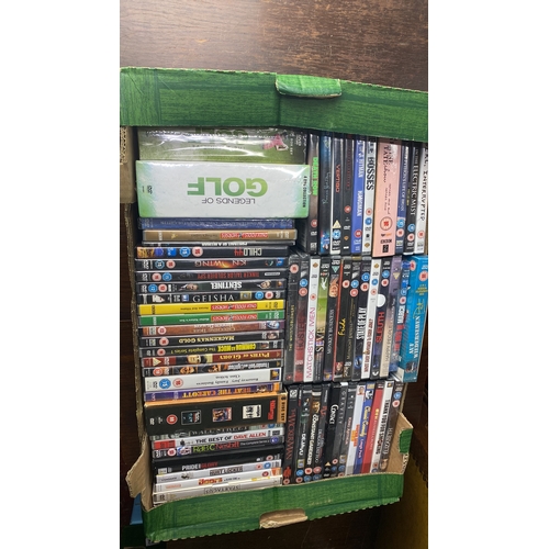 378 - Large collection of DVDs, including film collections and various genres such as thriller, drama, and... 