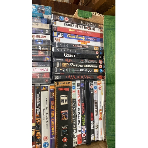 378 - Large collection of DVDs, including film collections and various genres such as thriller, drama, and... 