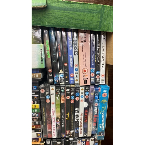 378 - Large collection of DVDs, including film collections and various genres such as thriller, drama, and... 