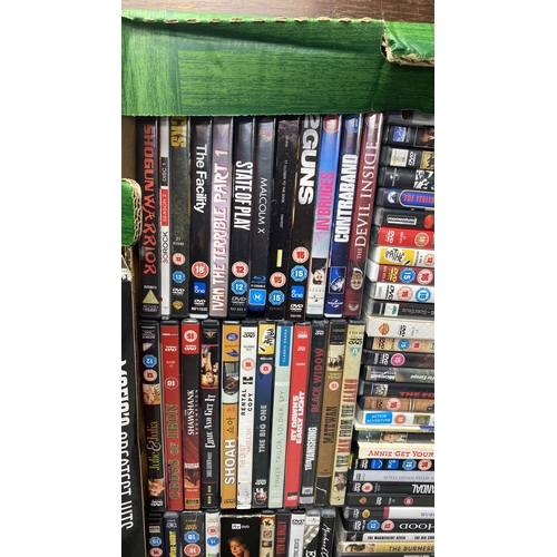 380 - Large collection of DVDs, including film collections and various genres such as thriller, drama, and... 