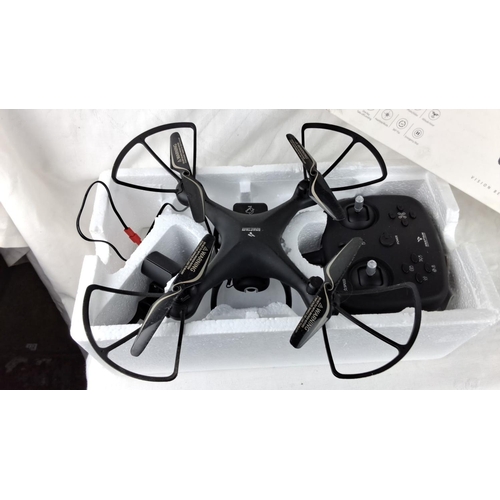 143 - Snaptain SP650 4-Axis Drone features voice control, trajectory flight, and 360° flip capabilities. I... 