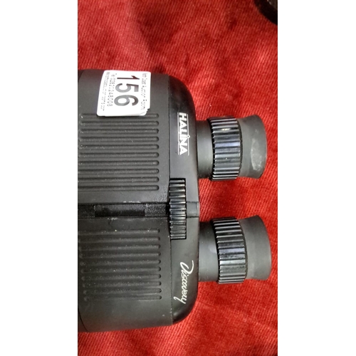 156 - Zenith 10x50 coated optics binoculars with Halina Discovery model feature precision focus adjustment... 