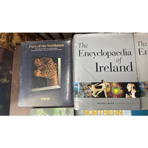 353 - Collection of Irish-themed books, including 