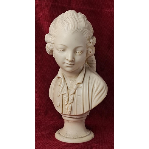 67 - An antique style Italian bust, measuring 30cm tall.