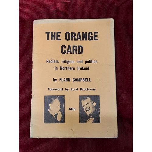 70 - 'The Orange Card - Racism, Religion & Politics in Northern Ireland', by Flann Campbell.