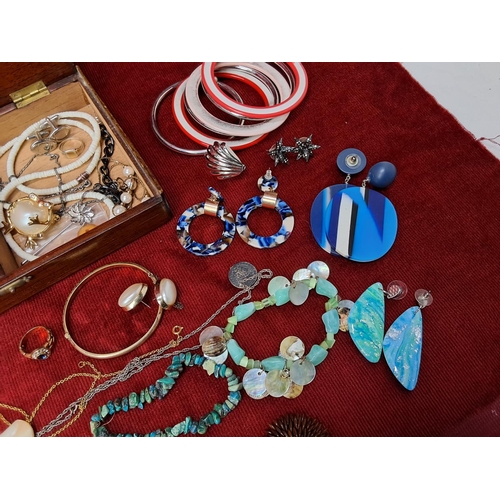 71 - A collection of various jewellery etc.