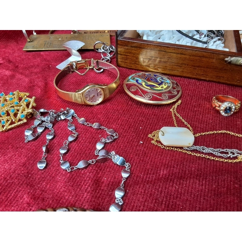 71 - A collection of various jewellery etc.