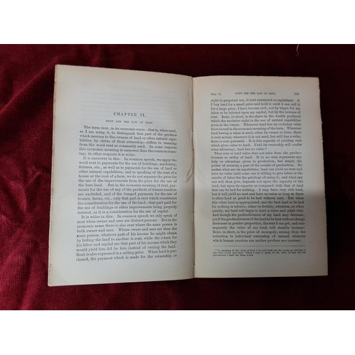 72 - 'Progress & Poverty - An inquiry into the cause of industrial depressions, and of increase of want w... 