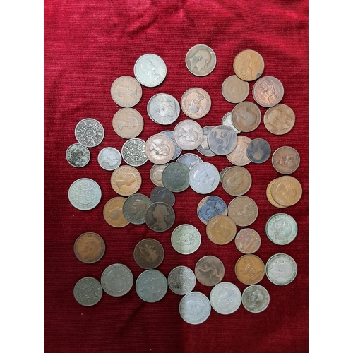 79 - A collection of vintage/ antique coinage.