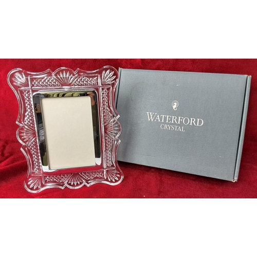 80 - A Waterford Crystal picture frame in original box.