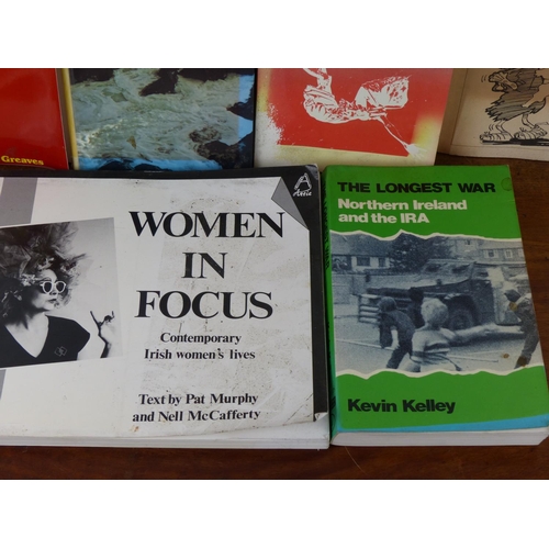 10 - A collection of Irish books to include, 'Ireland for beginners, by Phil Evans and Eileen Pollock', '... 