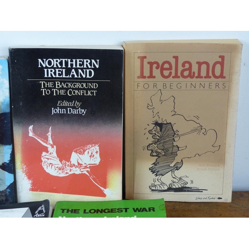 10 - A collection of Irish books to include, 'Ireland for beginners, by Phil Evans and Eileen Pollock', '... 