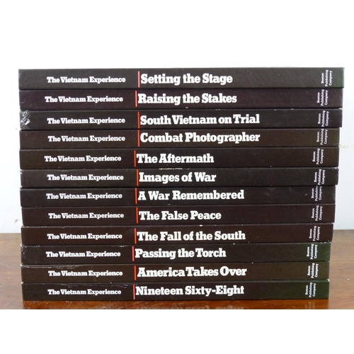 30 - A collection of 'The Vietnam Experience' hardback books by the Boston Publishing Company.