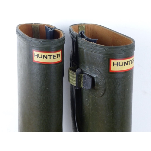 6 - A pair of wellingtons produced by Hunter.