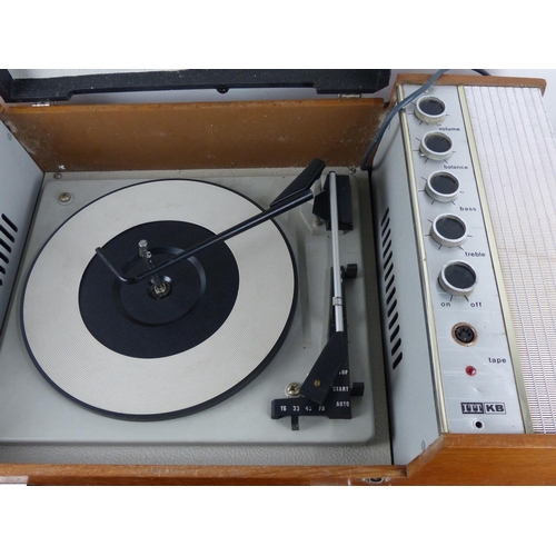 7 - A record player manufactured by Kolster-Brandes Ltd, England.