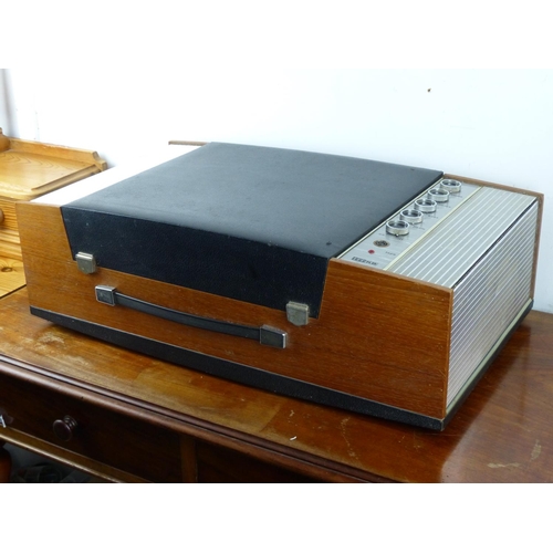 7 - A record player manufactured by Kolster-Brandes Ltd, England.