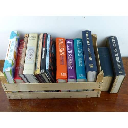 103 - An assortment of antique reference books.