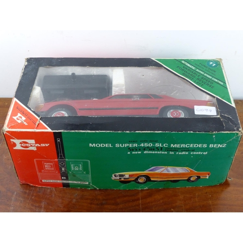 109 - A boxed Excstasy Model Super 450 SLC Mercedes Benz.