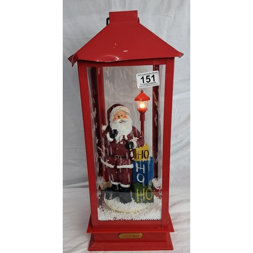 151 - A Christmas lantern.