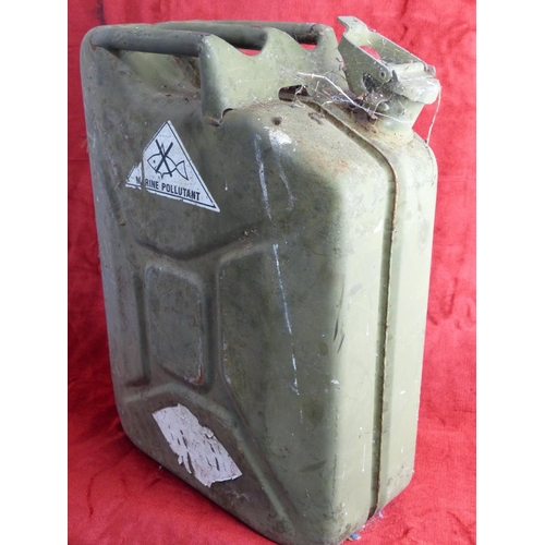 291 - A metal jerry can.