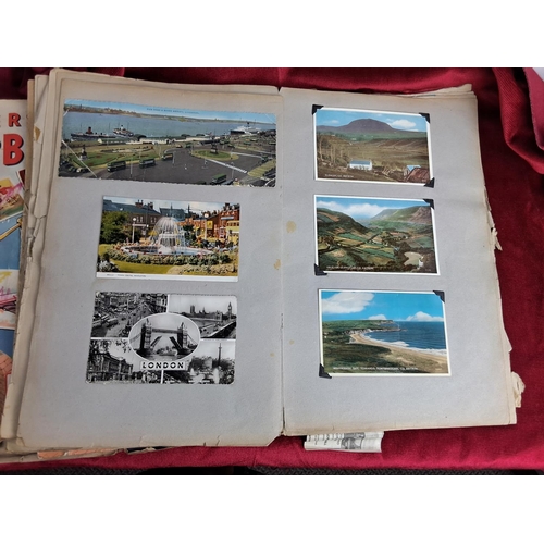 353 - 3 vintage scrap books, with local interest.