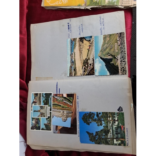 353 - 3 vintage scrap books, with local interest.