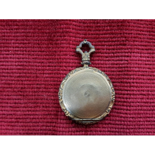 355 - A decorative antique locket.