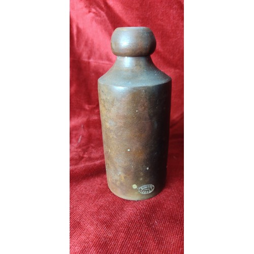 138 - A Victorian Stoneware bottle, reading 'To the Queen / To the Prince of Wales - Schweppes'.