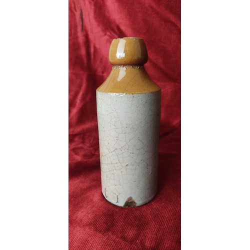 164 - A Victorian Stoneware bottle, 'Idris Ginger Beer - Brewed from selected Green Jamaica Ginger'.