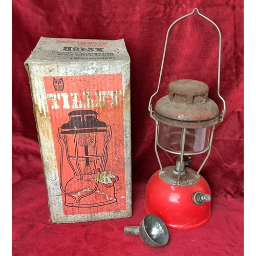 53 - A vintage Tilley lamp, model X 246b in original box.