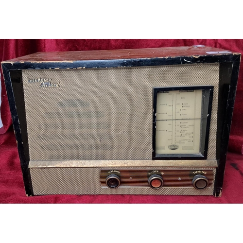 7 - A vintage Ever Ready Sky Lord radio.