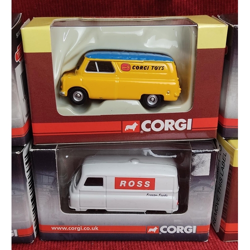 126 - A collection of 6 Corgi diecast vehicles in original boxes.