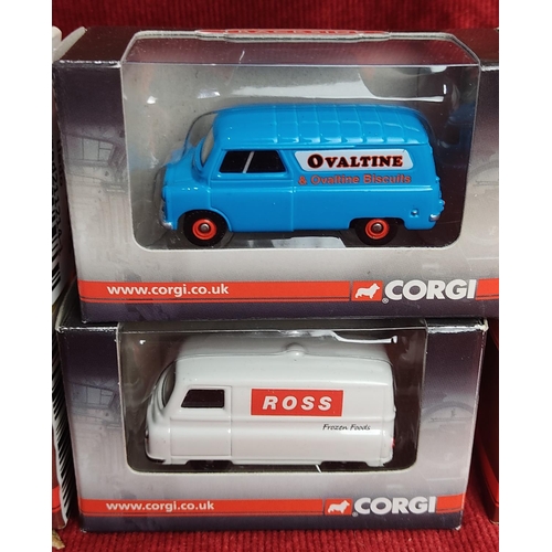 121 - A collection of 6 Corgi diecast vehicles in original boxes.