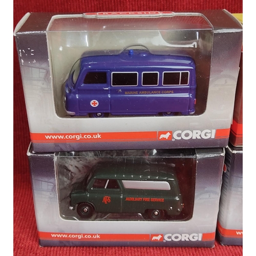 126 - A collection of 6 Corgi diecast vehicles in original boxes.