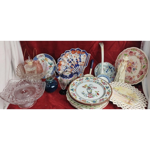 169 - A large collection of decorative ceramics & glassware.