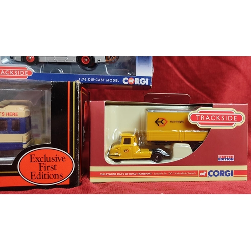 173 - A collection of 3 diecast vehicles to include Corgi & more.